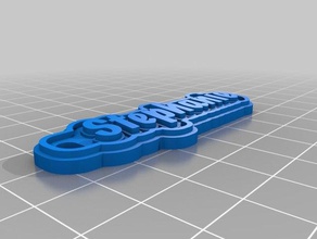 stephanie chaveiros personalizado 3d print model - Mito3D