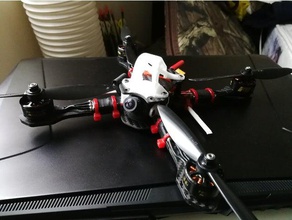 hyphy 45hd mount r c vehicles camera drone fpv gopro le runcam hd wedge 3d print model - Mito3D