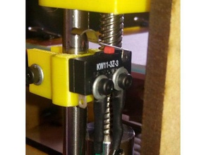 z endstop clamp prusa i3 graber parts 3d print model - Mito3D