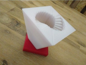 na posição vertical esculturas 3d print model - Mito3D
