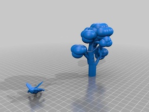 flying monkey La stampa 3d 3d print model - Mito3D