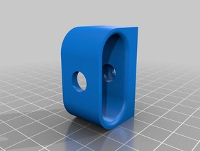 simple doorknob replacement parts basement door doorknop grip handle knob opener 3d print model - Mito3D