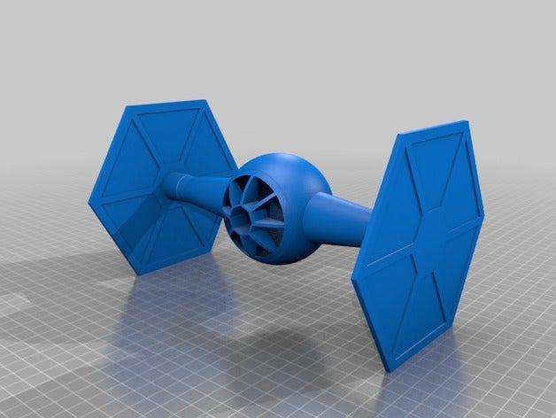 tie fighter dé 3D print model - Mito3D