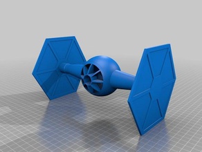tie fighter dados 3d print model - Mito3D