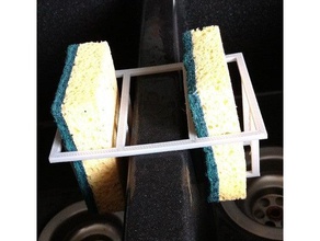 kitchen sponges holder & dining 3d print model - Mito3D