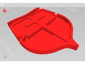 escudo de la universidad católica La impresión en 3d 3d print model - Mito3D