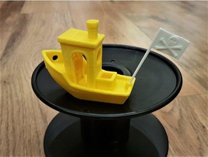3d benchy bandeira de pirata A impressão testes 3dbenchy 3d print model - Mito3D