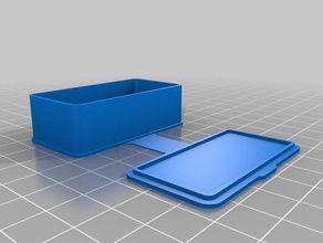 el té de la tapa una caja personalizada los contenedores personalizado 3d print model - Mito3D