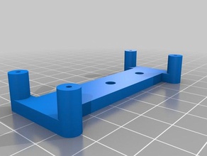pcb mounting bracket stand off2 electronics customized 3d print model - Mito3D