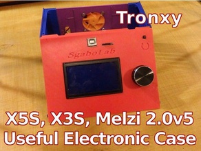 tronxy x3s euseful elektronik dava x5s 3d baskı 3dmodel 3dprintable 3dprinting yazıcı parçaları kutusu durumda diy sgabolab 3d print model - Mito3D