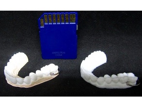dental dientes llavero llaveros de los 3d print model - Mito3D