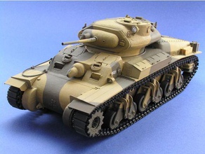sentinel ac1 tanque actualizado hobby de australia ww1 la 2 ª guerra mundial 3d print model - Mito3D