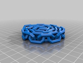 compact chain customized 3d print model - Mito3D