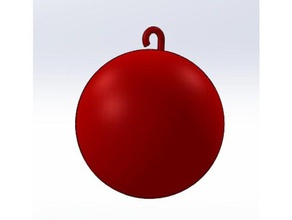 christmas tree ball hd stl - customizable decor balls ornament xmas ornaments 3d print model - Mito3D
