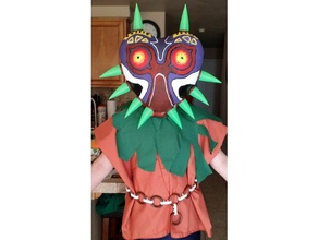 majoras mask il costume cosplay majora la maschera skull kid 3d print model - Mito3D
