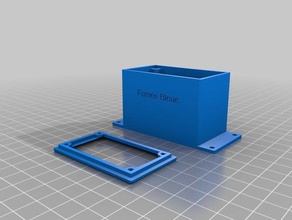 my customized electronic project box35x60 electronics 3d print model - Mito3D