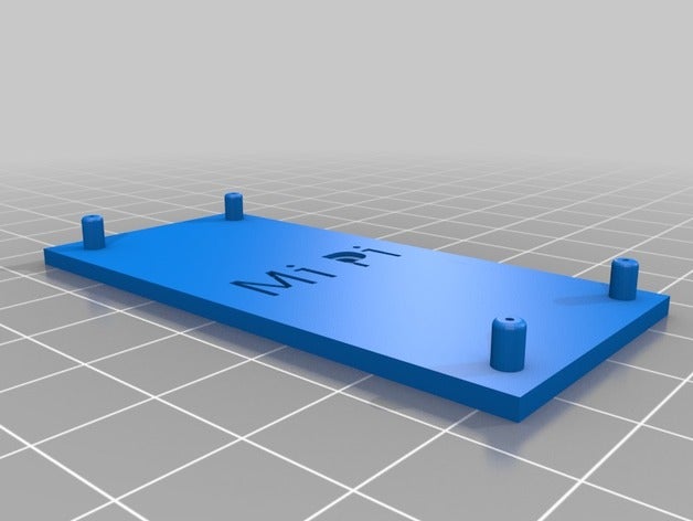 minimal pi containers minimalist raspberry case 3D print model - Mito3D