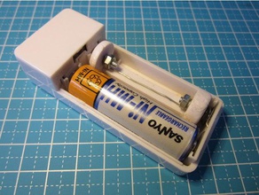 batteria aaa fittizio l'elettronica la del 3d print model - Mito3D