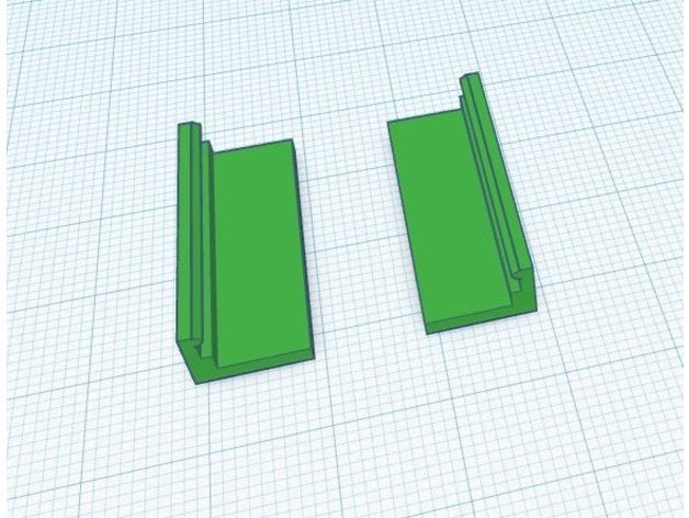 pcb corredor clipes eletrônica clipe do pwb titular stan fora stand apresentação de deslizamento 3D print model - Mito3D