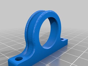 suporte de rolamento A impressão 3d 3d print model - Mito3D