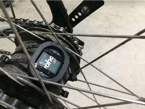 wahoo sensor mount big wheel hubs sport & im freien Fahrrad hub 3d print model - Mito3D