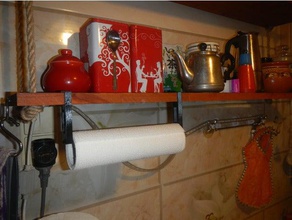 kitchen roll holder big & dining bigdad tool 3d print model - Mito3D