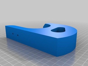my customized u-hook household 3d print model - Mito3D