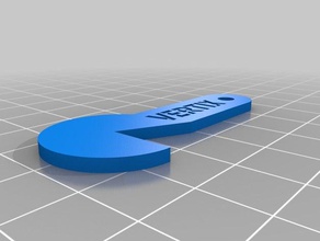 shopping cart coinwithtext - parametrisable grasshopper openscad 3d print model - Mito3D