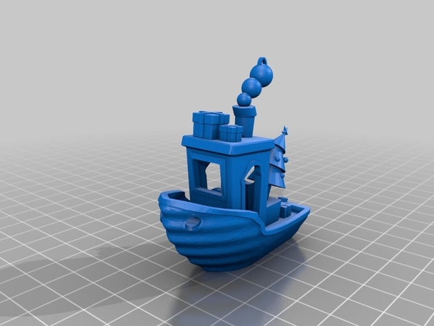 très benchy ornement de noël porte-outils & boîtes 3dbenchy L'imprimante 3d art bateau les fêtes arbre le mois décembre designproject vacances l'amour raindeer père santa claus la neige flocon jouet 3D print model - Mito3D