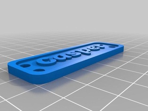 my customized licence plate remix signs & logos 3d print model - Mito3D