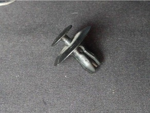 clipes peugeot 6mm a indústria automotiva clipe push pin 3d print model - Mito3D