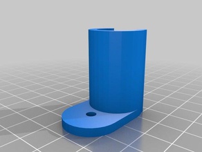 clip soporte doble 3d printer parts customized 3d print model - Mito3D