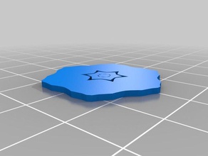 flowere star circle customized 3d print model - Mito3D