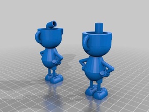 cuphead mugman 3d printing