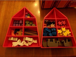 meeple circus organizer toy & game accessories 3d print model - Mito3D