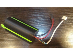 3s 18650 case diy battery 3x18650 3d print model - Mito3D