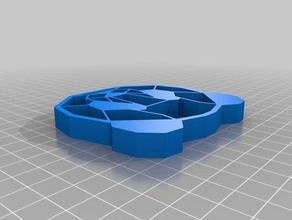 meine angepasste origami panda Kopf Dekor kundengebundene 3d print model - Mito3D