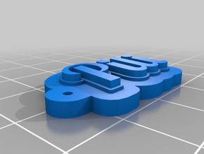 pili Schlüsselanhänger kundengebundene 3d print model - Mito3D