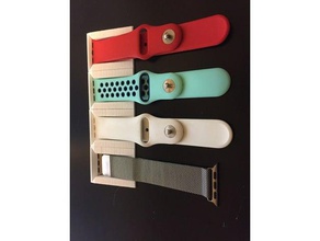 38mm apple watch band holder 3d printing 3d print model - Mito3D