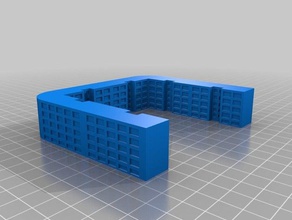 my houme-med glasses building house household 3d print model - Mito3D