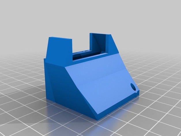 raise3d n2 einzigen extruder Kühlkanal 40mm Lüfter 3d-Drucker Teile 3D print model - Mito3D