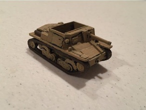 1 72nd semovente 47 32 low detail printers vehicles tank tanks destroyer wargame wargames wargaming 3d print model - Mito3D