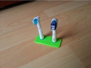 elettrico spazzolino oral-b bagno da denti titolare 3d print model - Mito3D