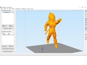 vegeta ss4 - dragon ball gt poser 2 sculptures 3d print model - Mito3D