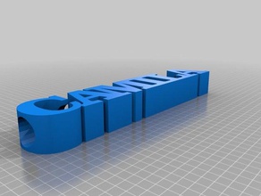 camila lápiz signos y logotipos personalizado 3d print model - Mito3D