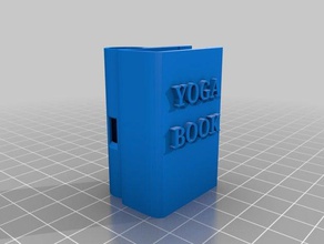yoga livro de pen clip eletrônica 3d print model - Mito3D