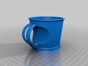 snack de la copa comida & bebida 3d print model - Mito3D