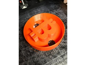 bitcoin cookie cutter kitchen & dining 3d print model - Mito3D