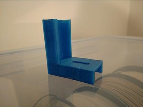 kitchen drawer slider bracket & dining replacement part 3d print model - Mito3D