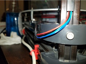 2020 clip ver 2 3d printer parts cable holder 3d print model - Mito3D